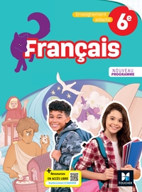 Picture of Cahier de français 6e Enseignement adapté - Éd. 2026 - Livre élève