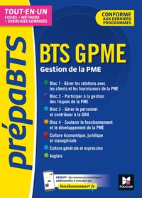 Picture of PrépaBTS - BTS Gestion de la PME - Toutes les matières - Révision et entrainement