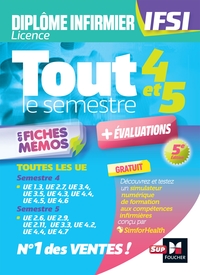 Picture of Tout le semestre 4 & 5 en fiches memos - DEI IFSI - 5e édition - Révision et entraînement