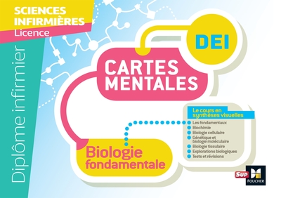 Picture of Diplôme Infirmier - IFSI - Cartes mentales - UE 2.1 - Biologie fondamentale