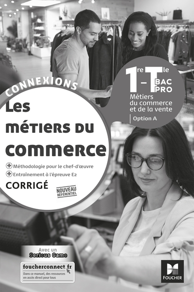 Picture of CONNEXIONS METIERS COMMERCE OPT A 1/TLE BP CO