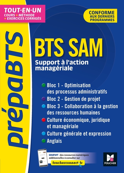 Picture of PrépaBTS - BTS SAM - Toutes les matières - Révision et entrainement
