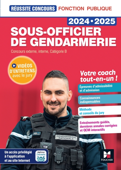 Picture of Réussite Concours - Sous-officier de gendarmerie - 2024-2025- Préparation complète