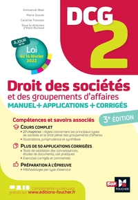 Picture of DCG 2 - Droit des sociétés et autres groupements d'affaires - Manuel et applications