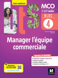 Picture of BLOC 4 Manager l'équipe commerciale - BTS MCO - 1&2 années - Ed 2022