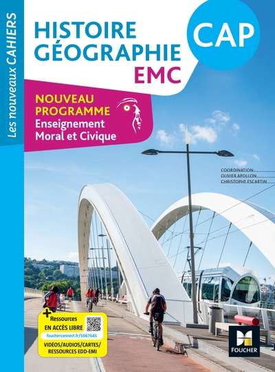Image de Les Nouveaux Cahiers - HISTOIRE GÉOGRAPHIE EMC CAP - Ed. 2024 - Livre élève