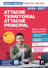 Picture of Réussite Concours - Attaché territorial, Attaché principal Cat. A - 2026-2027 - Préparation complète