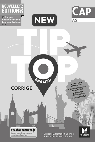 Picture of New Tip Top ENGLISH CAP - Ed. 2020 - Corrigé