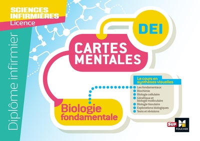 Image de Diplôme Infirmier - DEI - Cartes mentales - Biologie fondamentale