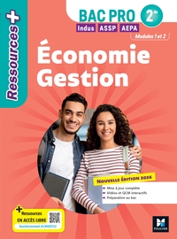 Picture of Ressources Plus - Économie-Gestion - 2de Bac Pro - Ed 2026 - Livre élève