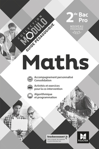 Picture of Modulo - MATHEMATIQUES 2de Bac Pro - Éd. 2019 - Corrigé
