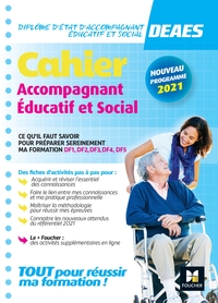 Picture of Cahier - DEAES - Nouveau programme - Formation Accompagnant Educatif et Social - Entraînement