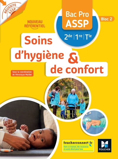 Image de Réussite ASSP Soins d'hygiène et de confort Bac Pro ASSP 2de 1re Tle - Livre élève