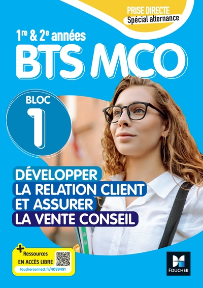 Picture of Prise directe - Bloc 1 Développer la relation client - BTS MCO 2026 - Livre élève