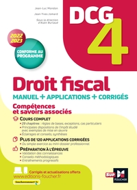 Picture of DCG 4 - Droit fiscal - Manuel et applications - Millésime 2022-2023