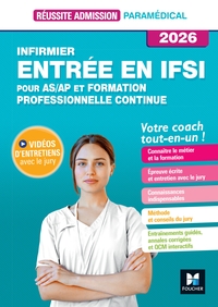Image de Réussite admission Entrée en IFSI - Formation professionnelle Continue + AS/AP 2026