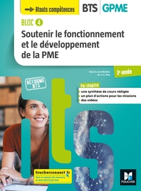 Picture of BLOC 4 Soutenir le fonctionnement et le dév. de la PME BTS GPME 2e année Éd.2019 Eleve