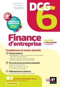 Picture of DCG 6 - Finance d'entreprise - 4e édition - Manuel et applications