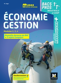 Picture of Ressources Plus - ECONOMIE-GESTION 1re Tle Bac Pro indus et ASSP - Ed. 2022 - Livre de l'élève