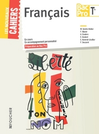 Picture of Les Nouveaux Cahiers Français Tle BAC PRO