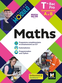Image de Modulo - MATHS - Tle Bac Pro Groupements A et B - Éd. 2021 - Livre élève