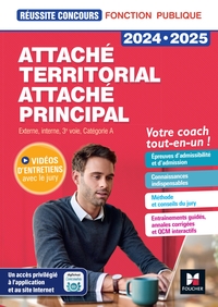 Picture of Réussite Concours - Attaché territorial, Attaché principal Cat. A - 2024-2025 - Préparation complète