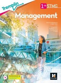 Picture of Tremplin - MANAGEMENT - 1re STMG - Ed. 2021 - Livre élève