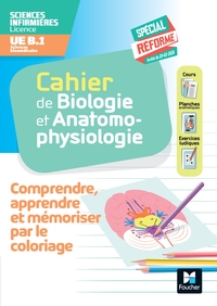 Picture of Cahier de l'étudiant.e infirmier.e - DEI - Biologie et anatomo-physiologie par le coloriage