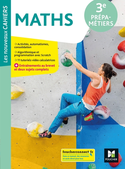 Picture of Les nouveaux cahiers - MATHÉMATIQUES 3e Prépa-Métiers - Éd. 2022 - Livre élève