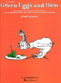 Image de GREEN EGGS AND HAM (DR. SEUSS) -FULL SCORE-