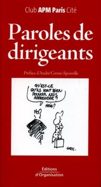 Picture of Paroles de dirigeants