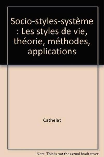 Image de Socio-Styles-Systeme.Styles Vie