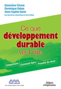 Image de Ce que développement durable veut dire