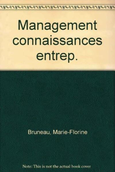 Image de Management Connaissances Entrep.