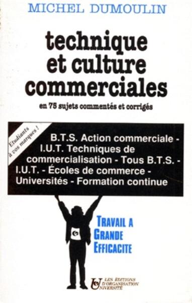 Image de Technique Et Culture Commerc.