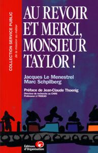 Picture of Au revoir et merci, monsieur Taylor