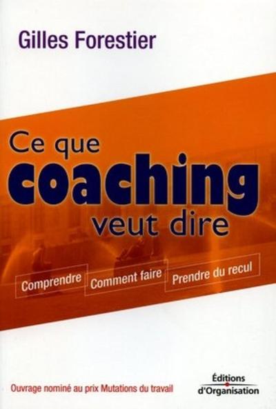 Picture of Ce que coaching veut dire