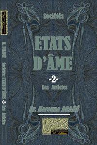 Image de Sociétés:     ETATS D’ÂME -2- Les Articles