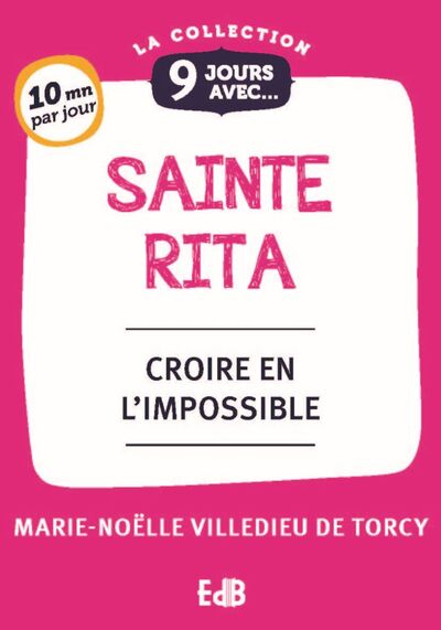 Picture of 9 jours avec sainte Rita