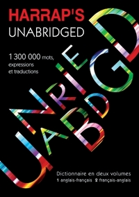 Picture of Harrap's Unabridged Anglais-Français/Français-Anglais