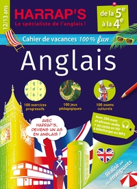 Picture of HARRAP's Cahier de vacances De la 5e à la 4e