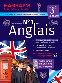 Picture of Numéro 1 en anglais 3e avec Harrap's