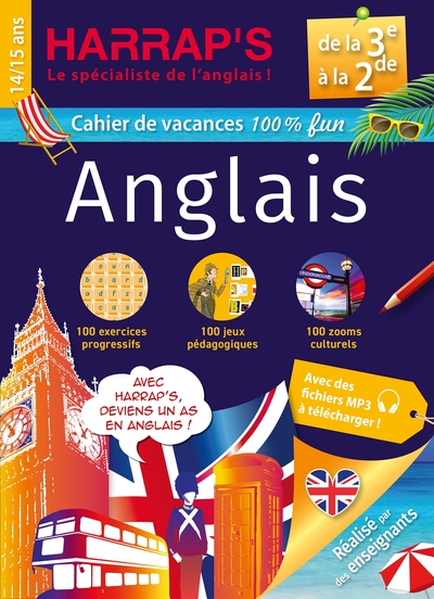 Picture of HARRAP's Cahier de vacances De la 3e à la Seconde