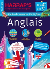 Picture of HARRAP's Cahier de vacances De la 4e à la 3e