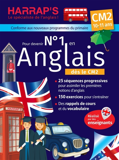 Picture of Harrap's Numéro 1 en anglais CM2