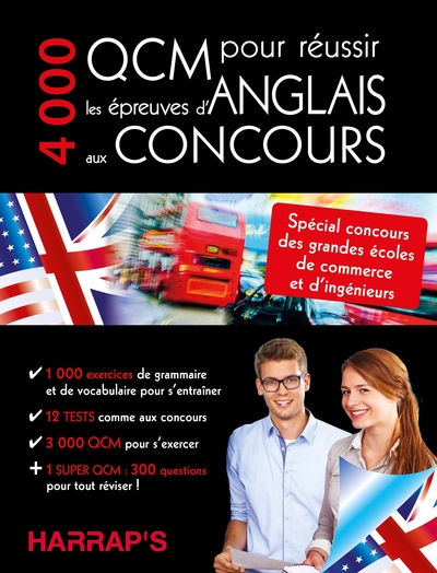 Picture of 4000 QCM pour réussir l'anglais aux concours