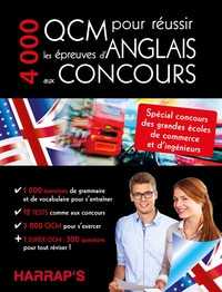 Picture of 4000 QCM pour réussir l'anglais aux concours
