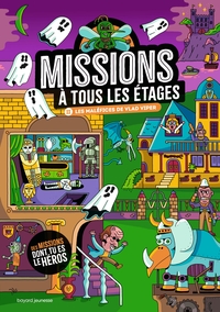 Image de Missions à tous les étages T.2 Les maléfices de Vlad Viper