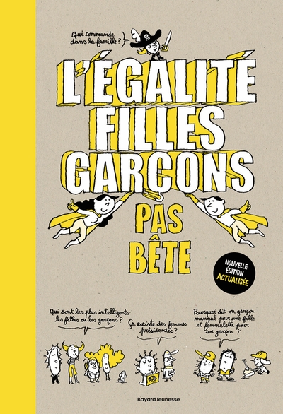 Image de L'égalité filles-garçons pas bête
