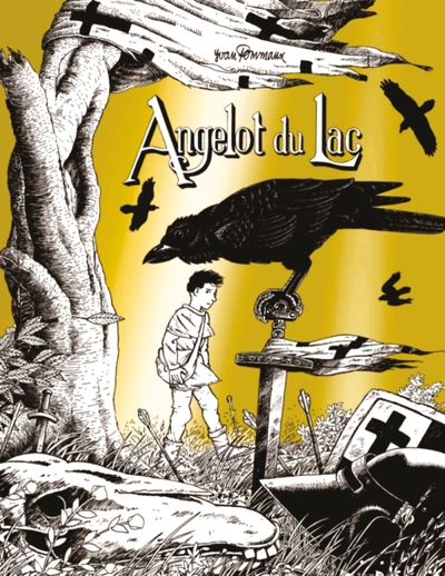 Picture of Angelot du lac - noir et blanc